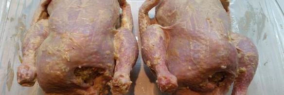 цыплята, фаршированные кус-кусом и шампиньонами