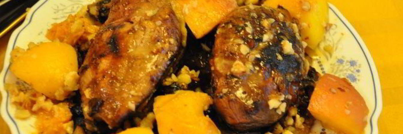 Утиная грудка с медом