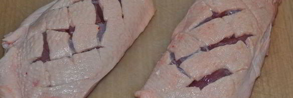 утиная грудка с медом