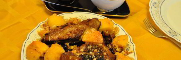 утиная грудка с медом