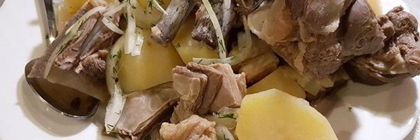 Вареная баранина