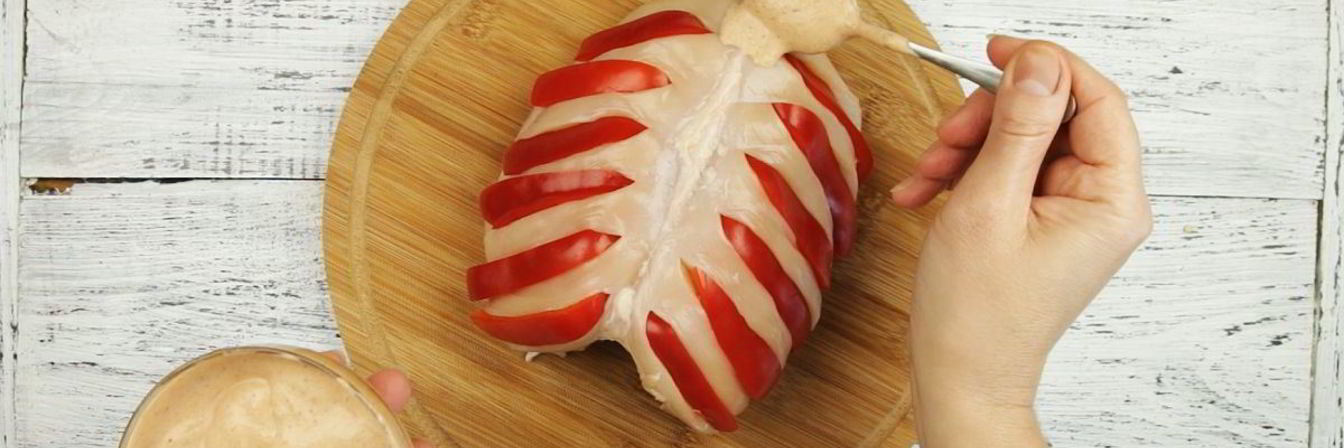 Запеченная куриная грудка