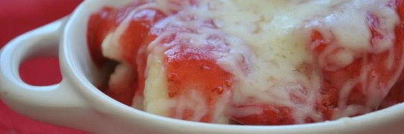 Ньокки с клубникой и сыром