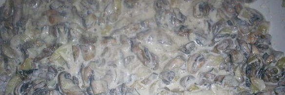 ньокки, тушенные в сливочно-грибном соусе