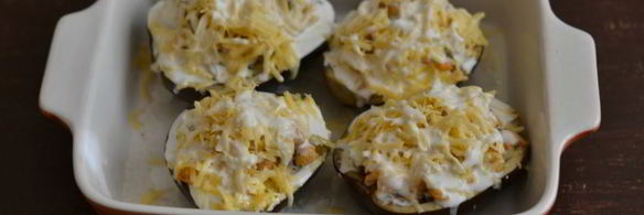 баклажаны с курицей