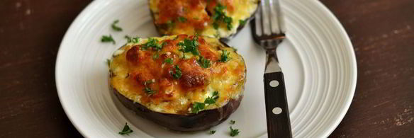 баклажаны с курицей