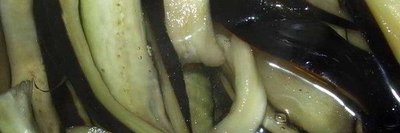 баклажаны в остром соусе