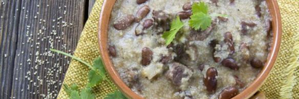 чолнт с мясом и фасолью