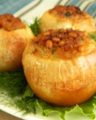 Фаршированный лук