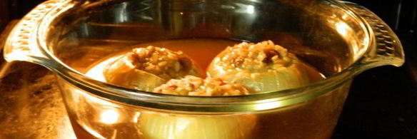 фаршированный лук