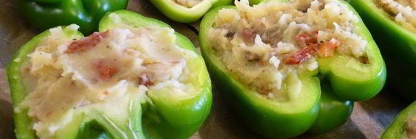 фаршированные перцы без мяса