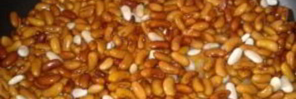 фасоль с чесноком