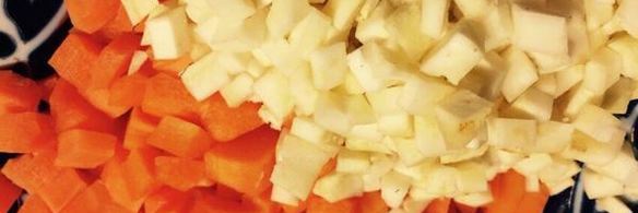 фасоль с овощами