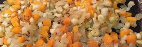 фасоль с овощами