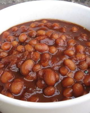 Фасоль с томатной пастой