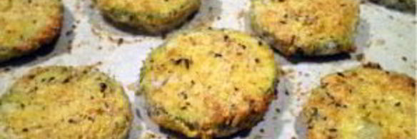 кабачки, запеченные в духовке кружочками