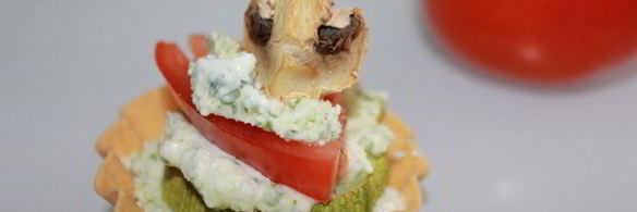 корзиночки с запеченными овощами