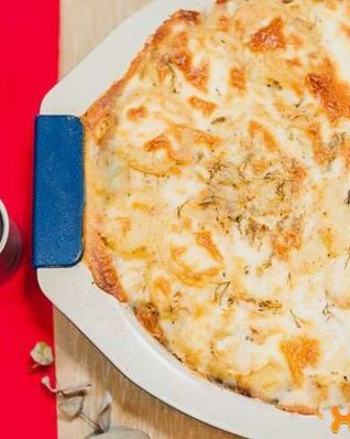 Мусака с баклажанами и фаршем