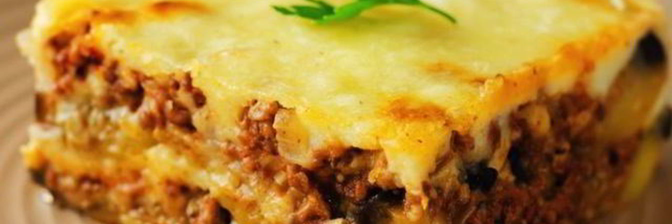 Мусака с бараньим фаршем