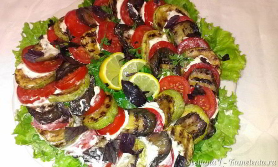 Рецепт овощей на гриле