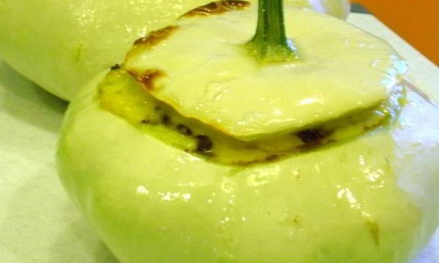 Рецепт патиссонов, фаршированных печенью