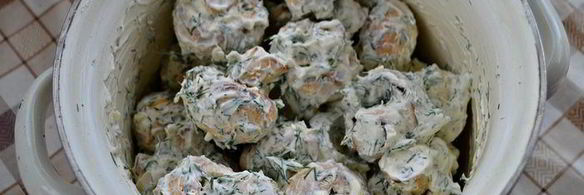 шампиньоны на гриле