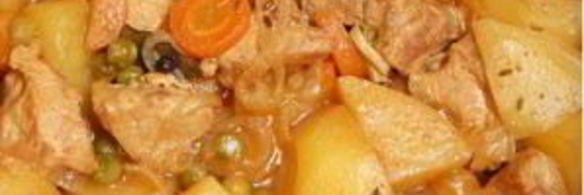 тушеная картошка с мясом в духовке