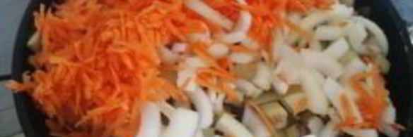 тушеная картошка с овощами