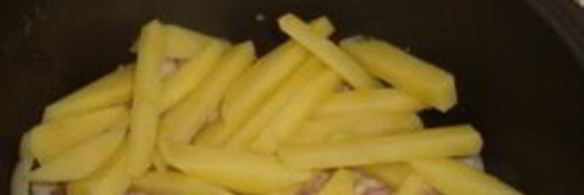 тушеный картофель в мультиварке редмонд