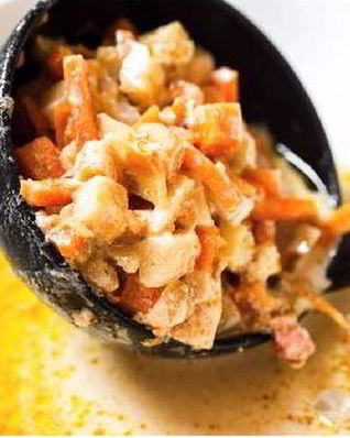 Тушеный сельдерей