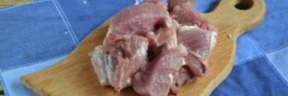 тыква в духовке с мясом