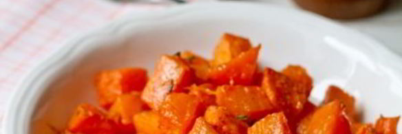 запеченная тыква с тимьяном