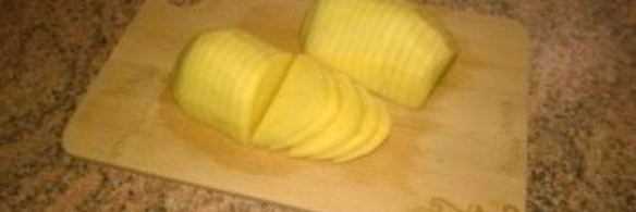 запеченный картофель с грибами