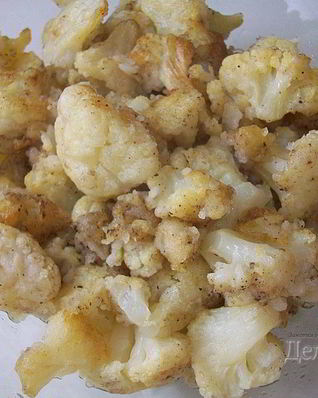 Жареная цветная капуста