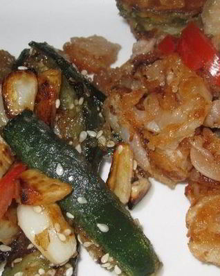 Жареные огурцы