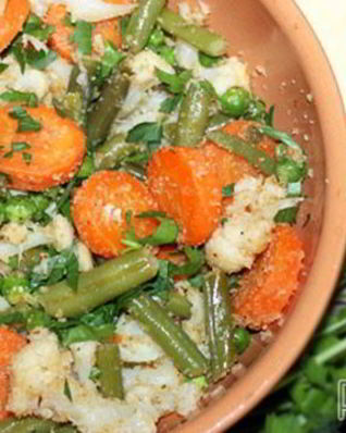 Овощной гарнир к мясу