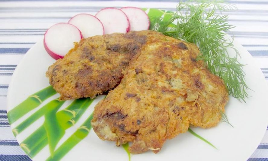 Рецепт говяжьей печени в кляре жареная