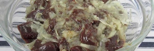 говяжья печень в кляре жареная