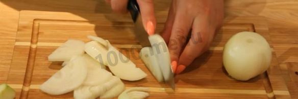 говяжья печень жареная с луком