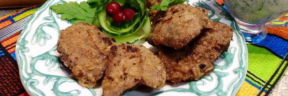 куриная печень, маринованная в сметане