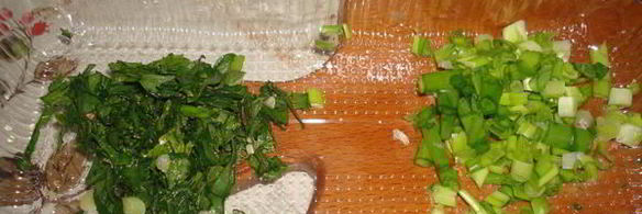 куриная печень с ананасами и гречкой