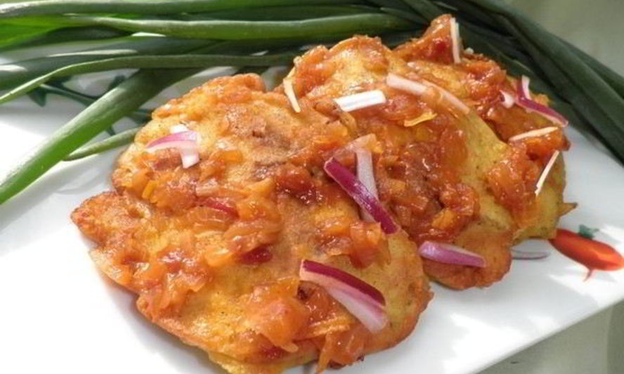 Рецепт куриной печени с манго