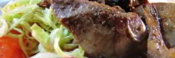 куриная печень с шампиньонами