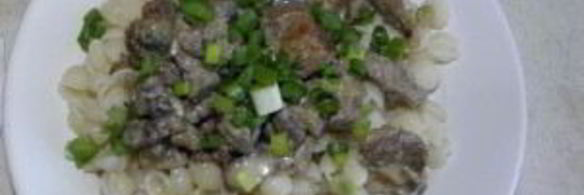 куриная печень со сливками