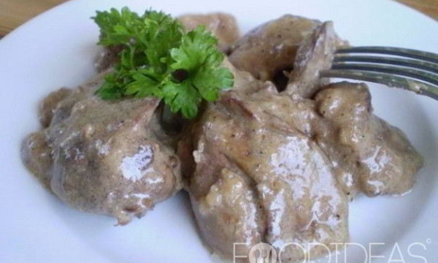 Рецепт куриной печени в сметан в мультиварке