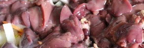 куриная печень в сметанном соусе