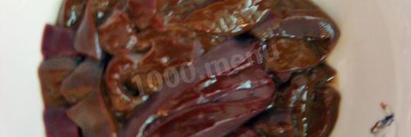 печень говяжья по-строгановски классически