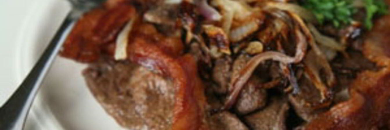 Печень индейки на сковороде