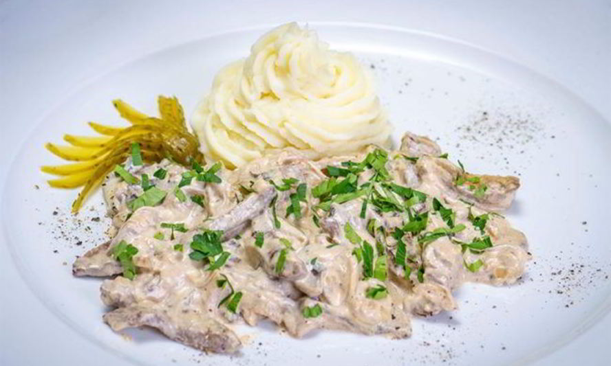 Рецепт печени по-строгановски