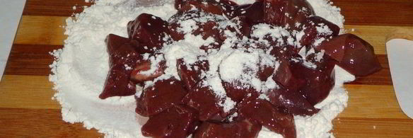 печень с кабачками в горшочке